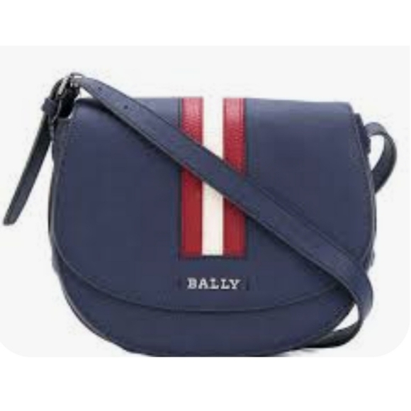 Bally | Supra MD 17 Crossbody - Blue/ Red Stripe - Picture 1 of 10